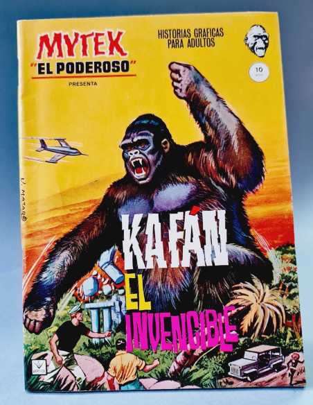 DE KIOSCO MYTEK 6 KAFÁN EL INVENCIBLE GRAPA EDICIONES VERTICE