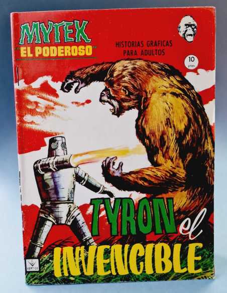 DE KIOSCO MYTEK 11 TYRON EL INVENCIBLE GRAPA EDICIONES VERTICE