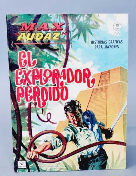 EXCELENTE ESTADO MAX AUDAZ 14 EL EXPLORADOR PERDIDO GRAPA EDICIONES VERTICE