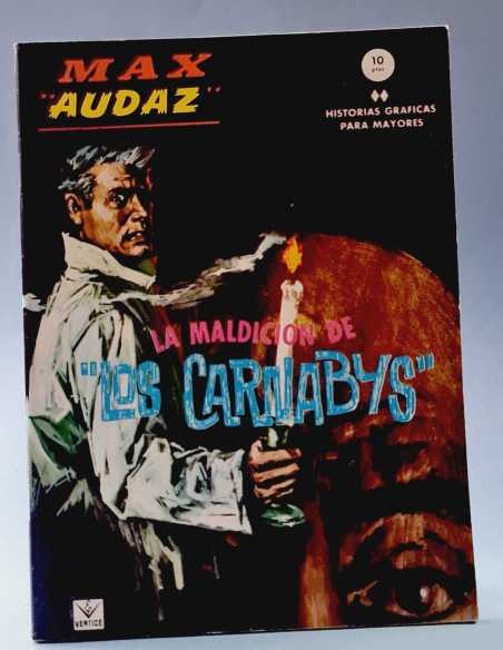 EXCELENTE ESTADO MAX AUDAZ 12 LA MALDICIÓN DE LOS CARNABYS GRAPA EDICIONES VERTICE