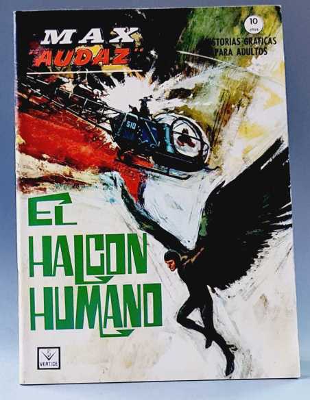 DE KIOSCO MAX AUDAZ 18 EL HALCÓN HUMANO GRAPA EDICIONES VERTICE