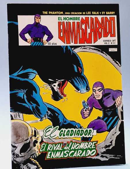 EXCELENTE ESTADO EL HOMBRE ENMASCARADO 22 VOL2 GRAPA VOL.2 EDICIONES VERTICE