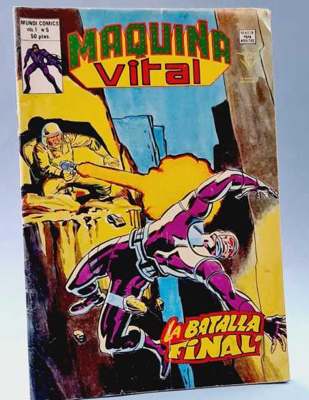 BUEN ESTADO MAQUINA VITAL 5 LA BATALLA FINAL GRAPA EDICIONES VERTICE