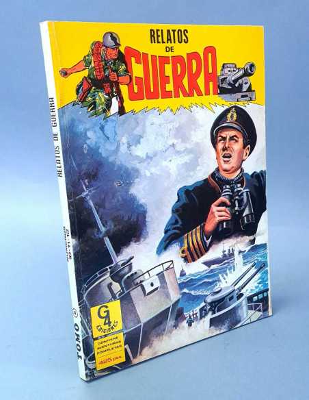 MUY BUEN ESTADO RELATOS DE GUERRA TOMO 4 RETAPADO 10 AL 12 EDICIONES G4
