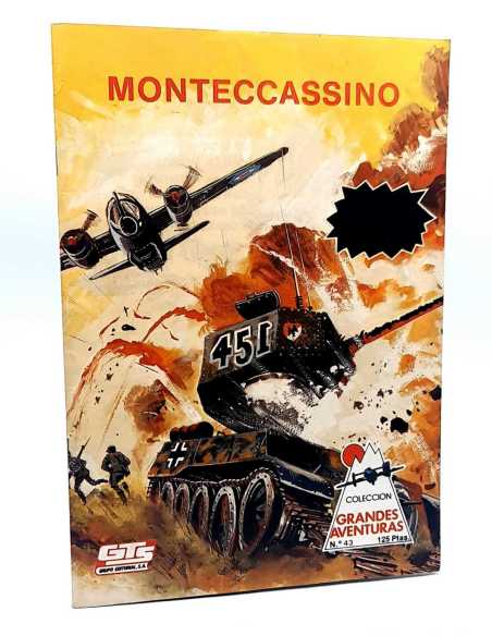 EXCELENTE ESTADO GRANDES AVENTURAS 43 MONTECCASSINO EDITORIAL GTD 1987