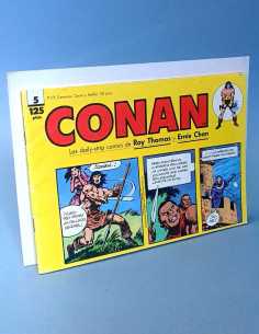 MUY BUEN ESTADO CONAN 5 TIRAS DE PRENSA GRAPA PLANETA...