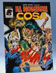 CASI EXCELENTE ESTADO EL HOMBRE COSA 4 SUPER HEROES EL...