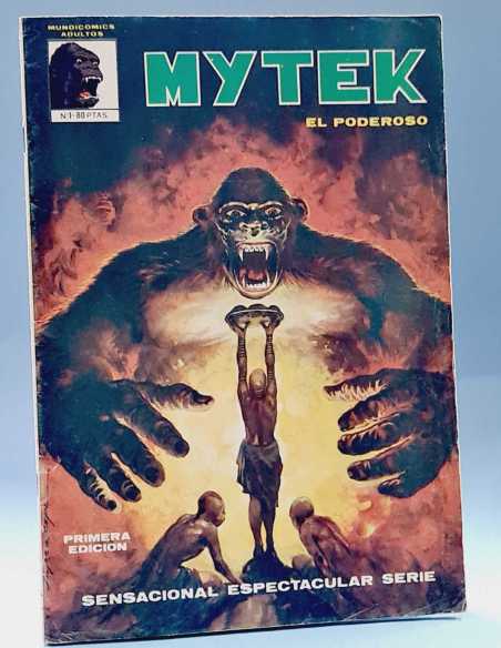 BUEN ESTADO MYTEK 1 EL PODEROSO GRAPA VERTICE MUNDICOMICS