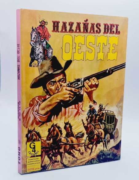 MUY BUEN ESTADO HAZAÑAS DEL OESTE TOMO 3 RETAPADO NÚMEROS DEL 9 AL 12 EDICIONES G4