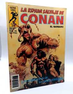 BUEN ESTADO LA ESPADA SALVAJE DE CONAN 33 SERIE ORO FORUM...