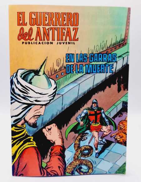 DE KIOSCO EL GUERRERO DEL ANTIFAZ 99 EN LAS GARRAS DE LA MUERTE EDITORIAL VALENCIANA