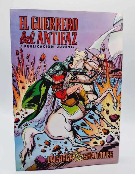 DE KIOSCO EL GUERRERO DEL ANTIFAZ 103 LA CARGA DE LOS SHAITANES EDITORIAL VALENCIANA