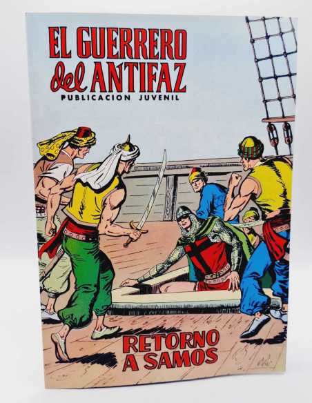 DE KIOSCO EL GUERRERO DEL ANTIFAZ 88 RETORNO A SAMOS EDITORIAL VALENCIANA