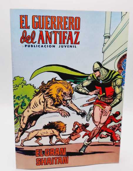 DE KIOSCO EL GUERRERO DEL ANTIFAZ 91 EL GRAN SHAITAN EDITORIAL VALENCIANA