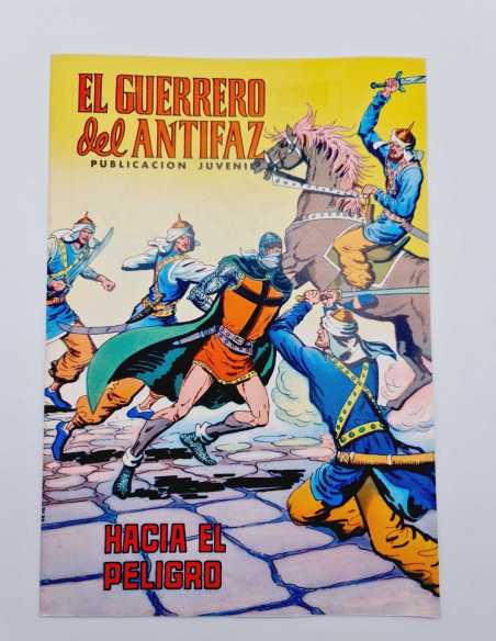 DE KIOSCO EL GUERRERO DEL ANTIFAZ 93 HACIA EL PELIGRO EDITORIAL VALENCIANA