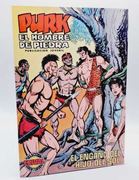 CASI EXCELENTE ESTADO PURK EL HOMBRE DE PIEDRA 49 EL ENGAÑO DEL HIJO DEL SOL EDIVAL VALENCIANA