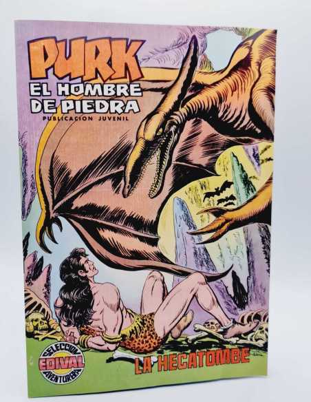 CASI EXCELENTE ESTADO PURK EL HOMBRE DE PIEDRA 50 LA HECATOMBE EDIVAL VALENCIANA