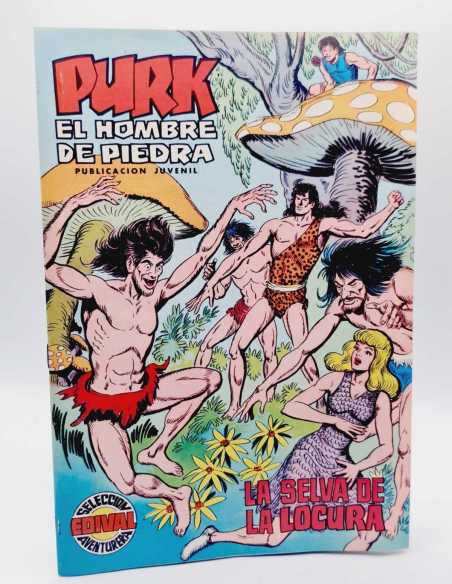 CASI EXCELENTE ESTADO PURK EL HOMBRE DE PIEDRA 53 LA SELVA DE LA LOCURA EDIVAL VALENCIANA