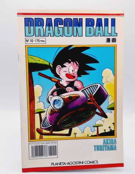 CASI EXCELENTE ESTADO DRAGON BALL 10 SERIE BLANCA GRAPA PLANETA MANGA