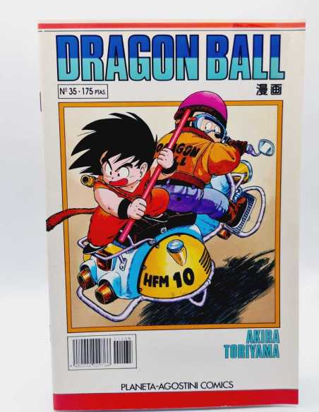 CASI EXCELENTE ESTADO DRAGON BALL 35 SERIE BLANCA GRAPA PLANETA MANGA