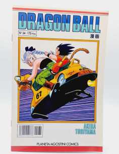 EXCELENTE ESTADO DRAGON BALL 34 SERIE BLANCA GRAPA...