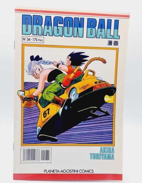 EXCELENTE ESTADO DRAGON BALL 34 SERIE BLANCA GRAPA PLANETA MANGA