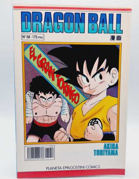 EXCELENTE ESTADO DRAGON BALL 58 SERIE BLANCA GRAPA PLANETA MANGA