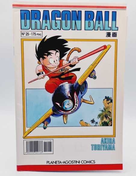 EXCELENTE ESTADO DRAGON BALL 25 SERIE BLANCA GRAPA PLANETA MANGA