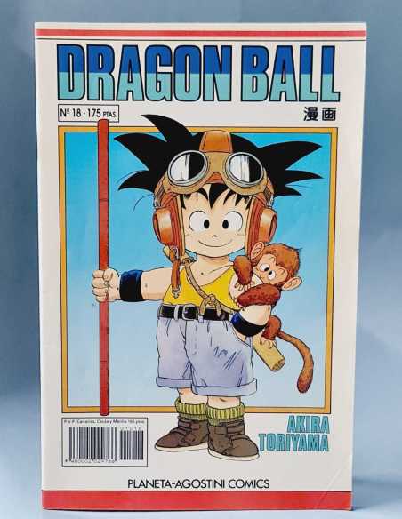 EXCELENTE ESTADO DRAGON BALL 18 SERIE BLANCA GRAPA PLANETA MANGA