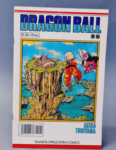 CASI EXCELENTE ESTADO DRAGON BALL 124 SERIE BLANCA GRAPA PLANETA MANGA