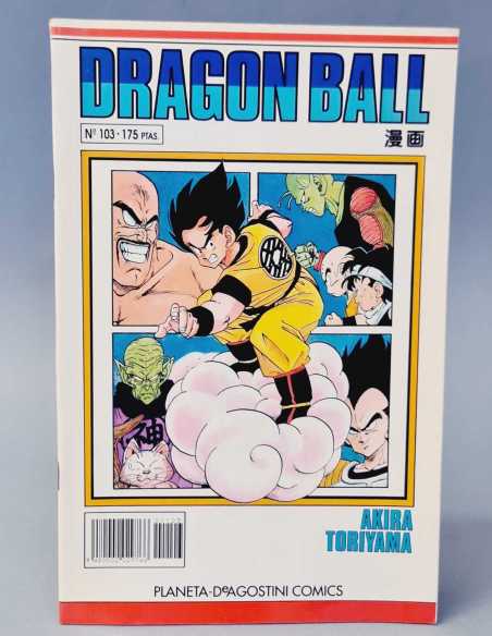CASI EXCELENTE ESTADO DRAGON BALL 103 SERIE BLANCA GRAPA PLANETA MANGA