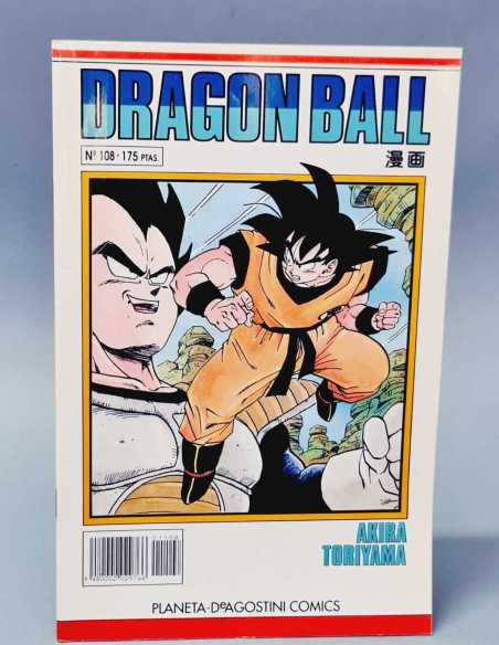 EXCELENTE ESTADO DRAGON BALL 108 SERIE BLANCA GRAPA PLANETA MANGA