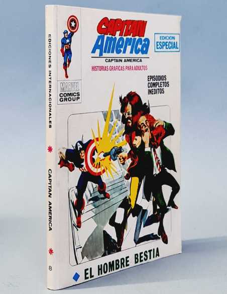 DE KIOSCO EL CAPITAN AMERICA 8 EL HOMBRE BESTIA TACO EDICIONES VERTICE