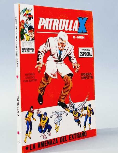 DE KIOSCO PATRULLA X 5 LA AMENAZA DEL EXTRAÑO PRIMERA EDICION TACO EDICIONES VERTICE