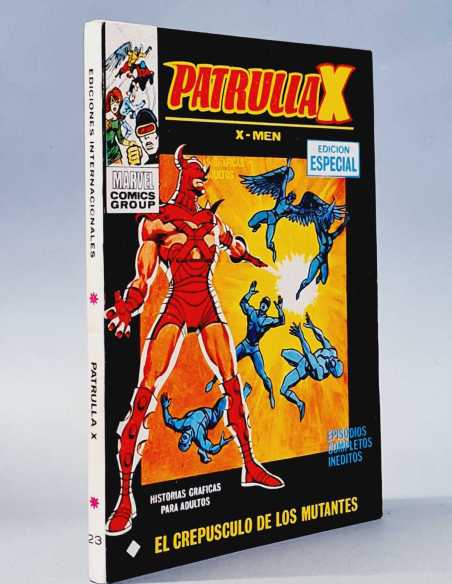 DE KIOSCO PATRULLA X 23 EL CREPÚSCULO DE LOS MUTANTES PRIMERA EDICION TACO EDICIONES VERTICE