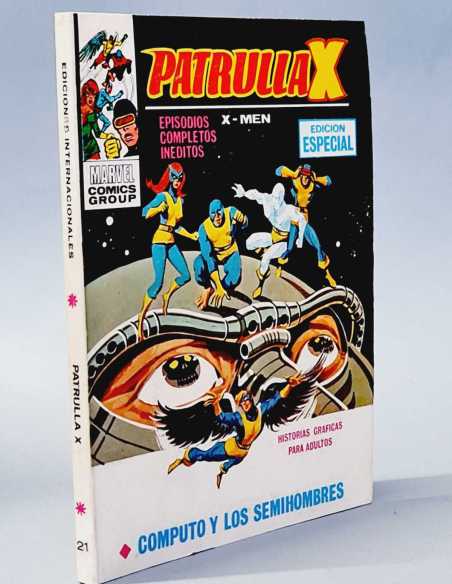 DE KIOSCO PATRULLA X 21 COMPUTO EN LOS SEMIHOMBRES PRIMERA EDICION TACO EDICIONES VERTICE