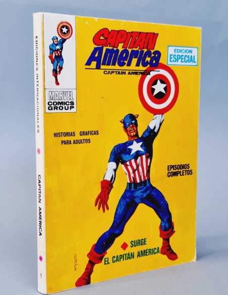 EXCELENTE ESTADO CAPITAN AMERICA 1 SURGE EL CAPITÁN AMÉRICA TACO EDICIONES VERTICE