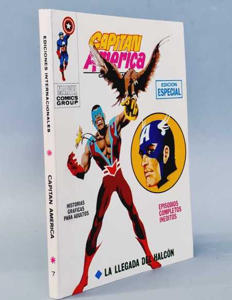 DE KIOSCO CAPITAN AMERICA 7 LA LLEGADA DEL HALCÓN TACO EDICIONES VERTICE