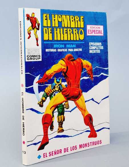 DE KIOSCO EL HOMBRE DE HIERRO 13 EL SEÑOR DE LOS MONSTRUOS TACO EDICIONES VERTICE