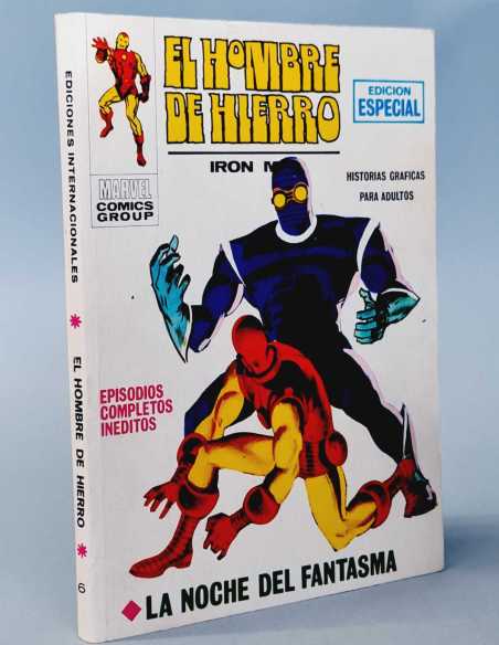 DE KIOSCO EL HOMBRE DE HIERRO 6 LA NOCHE DEL FANTASMA TACO EDICIONES VERTICE