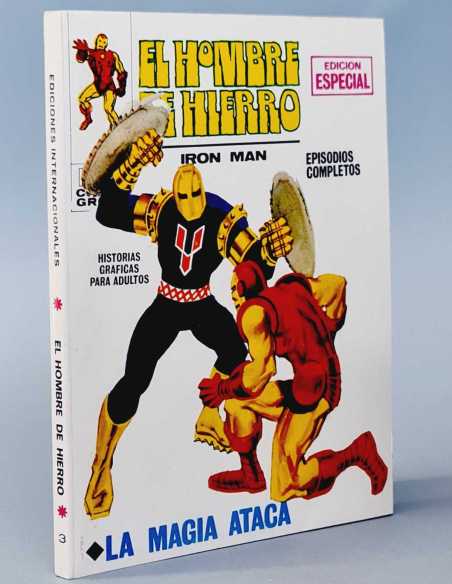 DE KIOSCO EL HOMBRE DE HIERRO 3 LA MAGIA ATACA TACO EDICIONES VERTICE