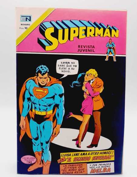 DE KIOSCO SUPERMAN 987 EL SEGUNDO SUPERMAN NOVARO GRAPA