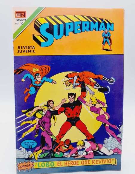 DE KIOSCO SUPERMAN 989 LOBO HEROE QUE REVIVIO NOVARO GRAPA