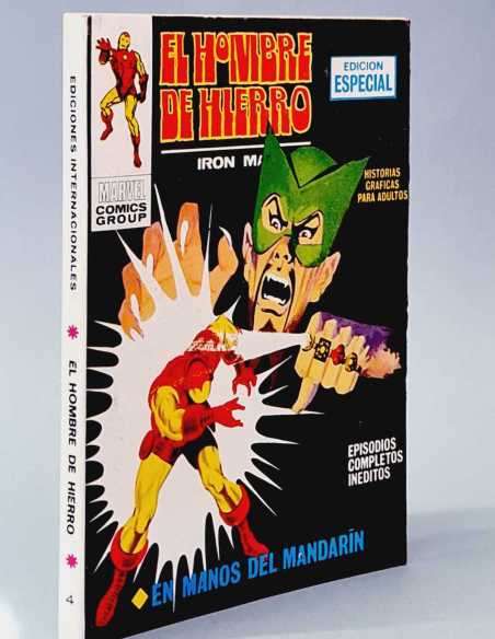 DE KIOSCO ESTADO EL HOMBRE DE HIERRO 4 EN MANOS DEL MANDARÍN TACO EDCIONES VERTICE