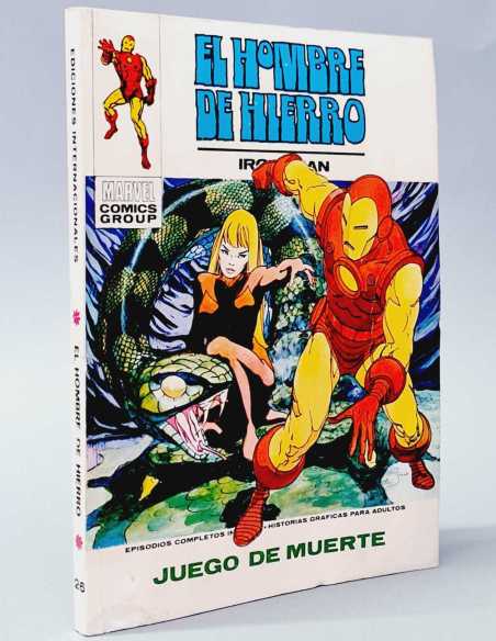 MUY BUEN ESTADO EL HOMBRE DE HIERRO 26 JUEGO DE MUERTE TACO EDCIONES VERTICE
