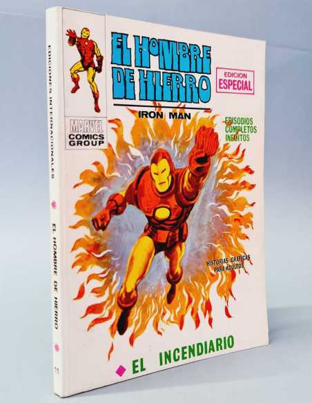 DE KIOSCO ESTADO EL HOMBRE DE HIERRO 11 EL INCENDIARIO TACO EDCIONES VERTICE