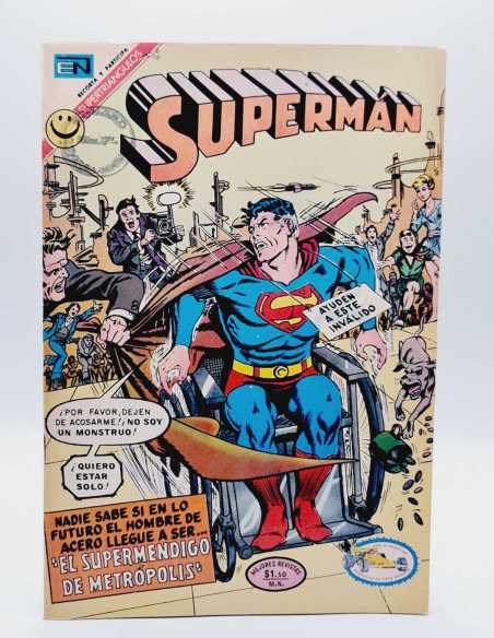 EXCELENTE ESTADO SUPERMAN 855 NOVARO GRAPA