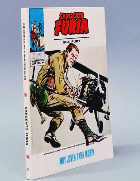EXCELENTE ESTADO SARGENTO FURIA 8 MUY JOVEN PARA MORIR TACO EDICIONES VERTICE