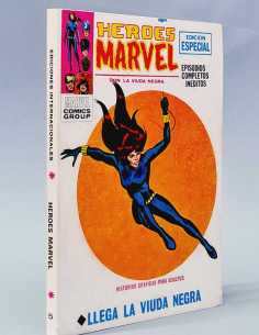 DE KIOSCO HEROES MARVEL 5 LLEGA LA VIUDA NEGRA TACO...