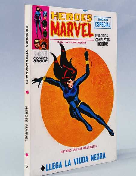 DE KIOSCO HEROES MARVEL 5 LLEGA LA VIUDA NEGRA TACO MARVEL VERTICE